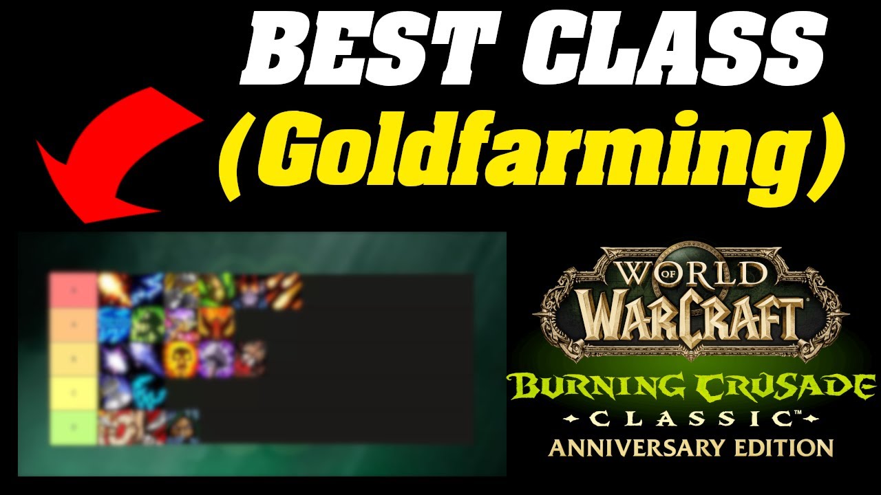 Лучшие классы для фарма золота в юбилейной версии TBC! WoW Classic