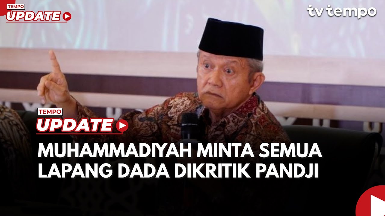 Muhammadiyah Minta Semua Lapang Dada Dikritik Pandji