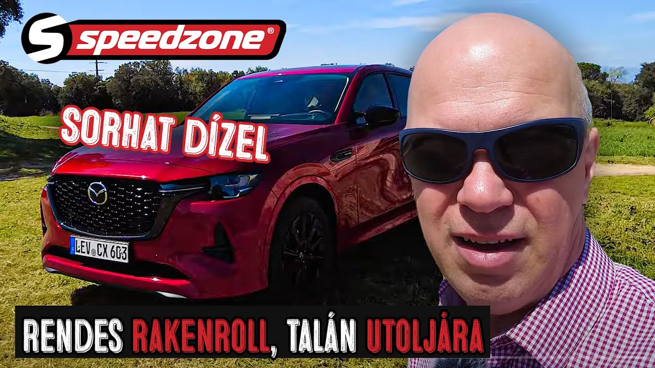 Mazda CX-60 (2023): Rendes rakenroll, talán utoljára - Speedzone teszt
