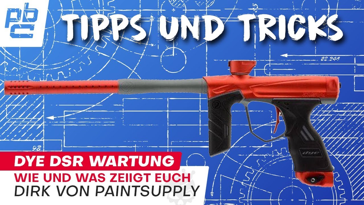 DYE DSR Wartung und Reinigung von PaintSupply