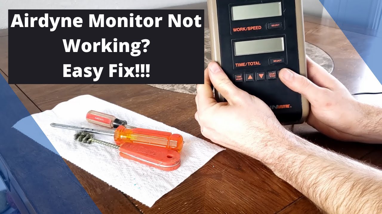 Repair a Broken Schwinn Airdyne Monitor
