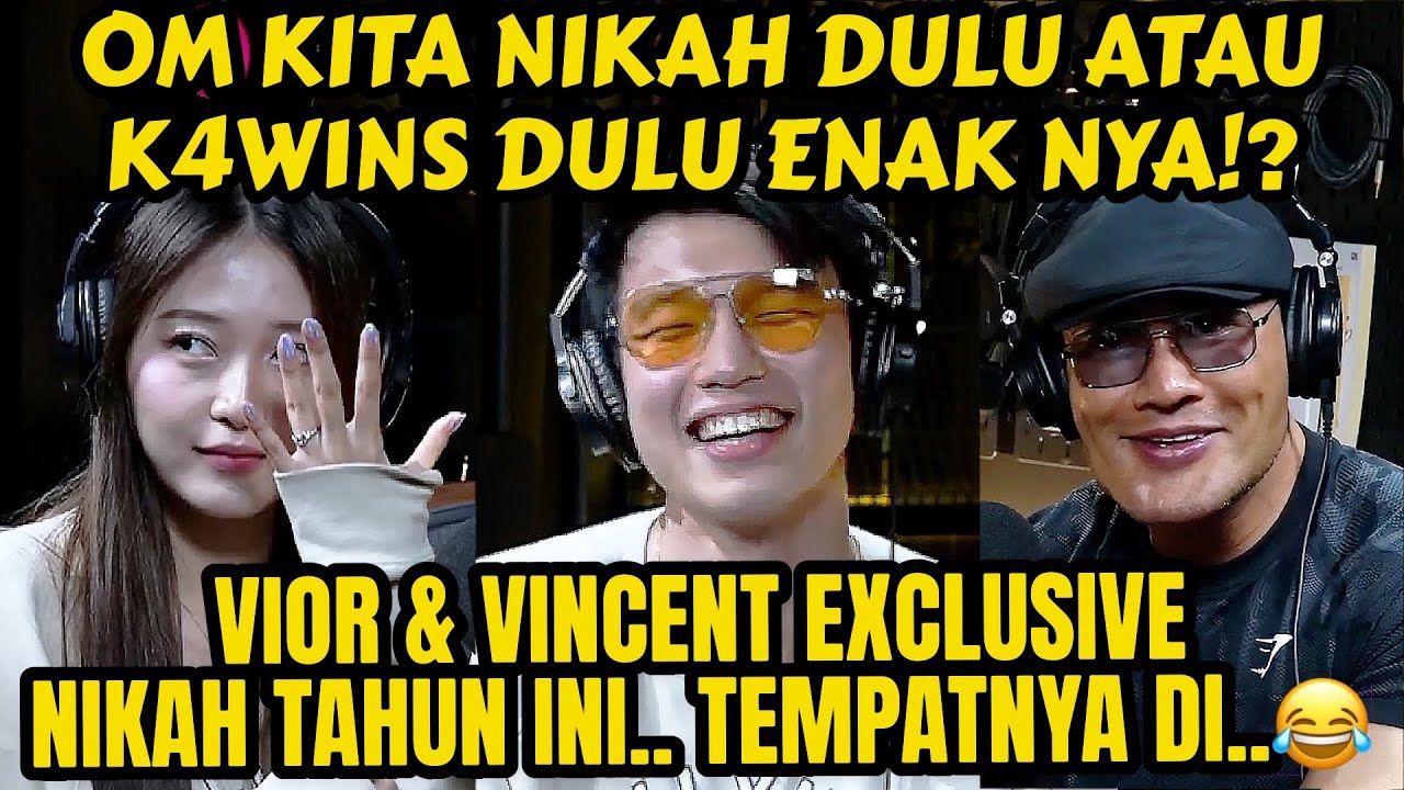 VIOR BAHAGIA, VINCENT TERPANA, SAYA PAMIT.. STRESS‼️PASANGAN APA INI🤣 - PODCAST