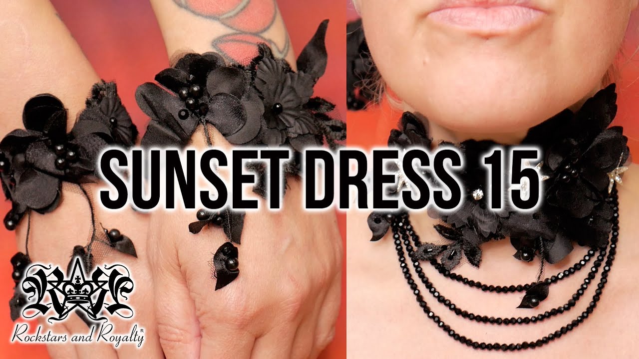 How To Sew A Lace Necklace & Cuffs | Rockstars and Royalty