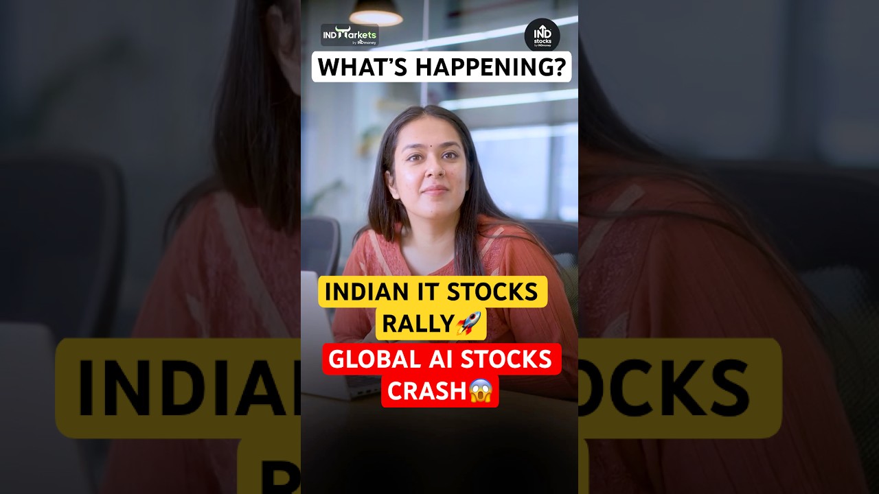 Why Indian IT Stocks Are Rallying While Global AI Stocks Are Crashing