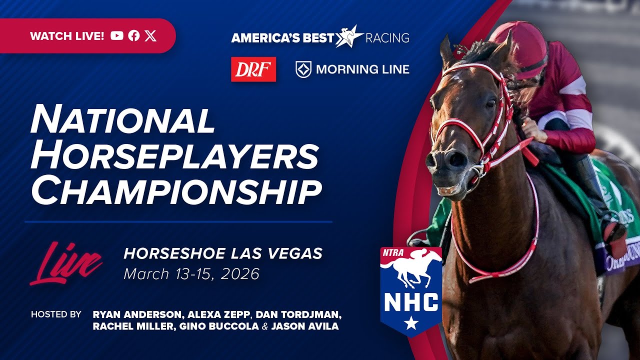 LIVE from LAS VEGAS! Day 1 of the National Horseplayers Championship! March 13, 2026