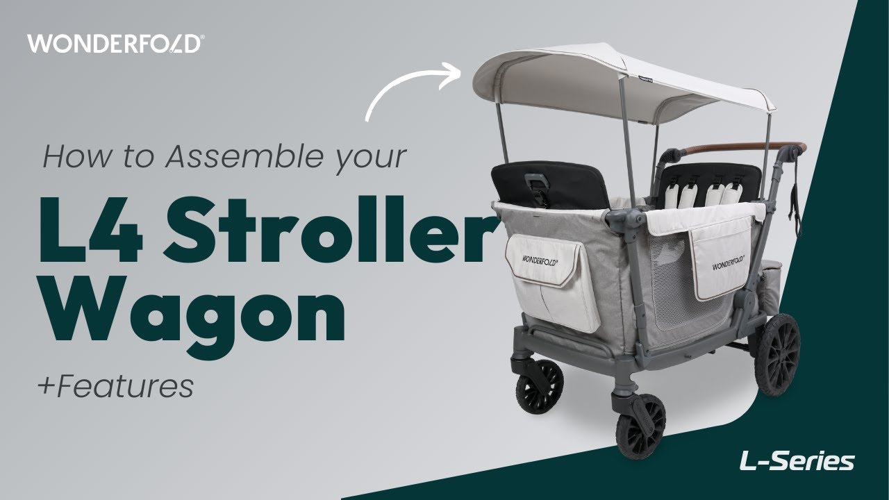 How to Assemble your L4 Stroller Wagon & Features