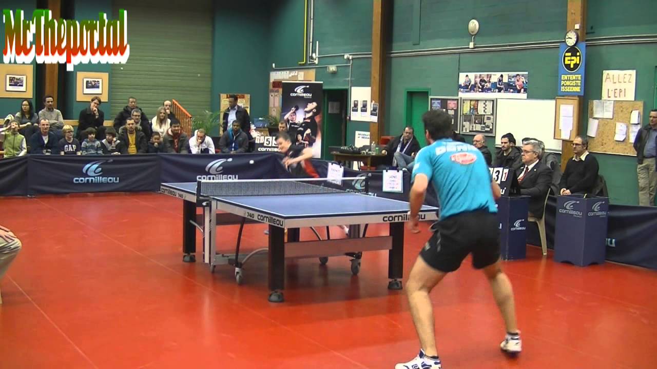 Table Tennis French League 2013/2014 - Robinot A. Vs Gionis - (Robinot Camera)