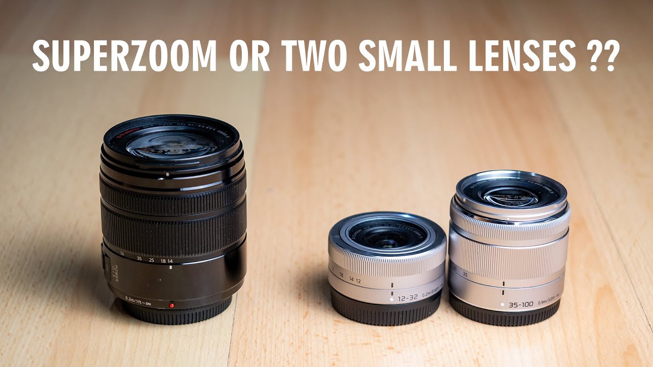 Комплект объективов Micro Four Thirds TRAVEL: Panasonic 14-140 мм или 12-32 мм и 35-100 мм f/4-5....