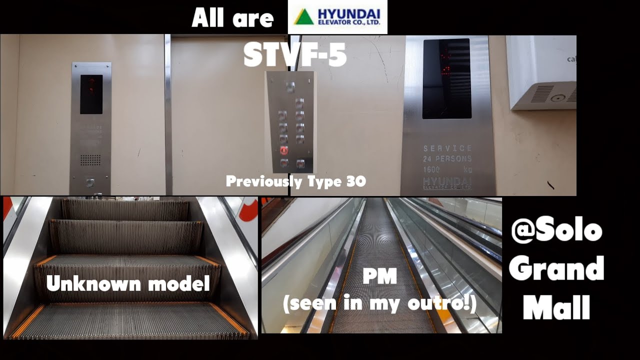 Hyundai Elevators, Escalators, and Moving Walks - Solo Grand Mall, Central Java, ID