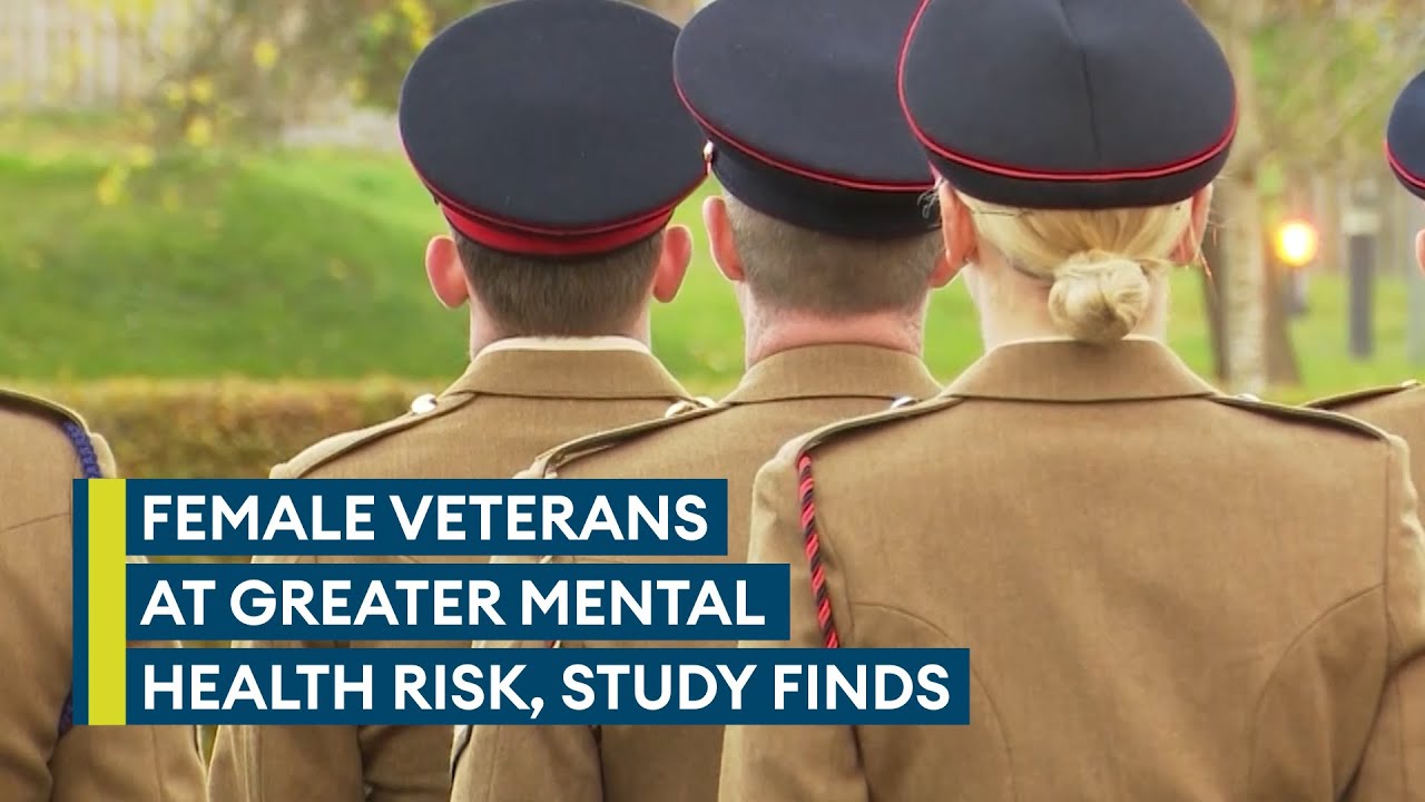 Female veterans at greater risk of mental health issues, study finds