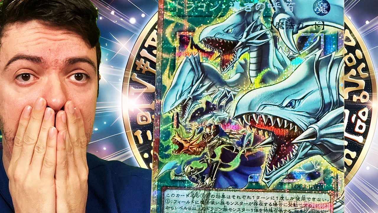I PULLED A FULL ART BLUE EYES WHITE DRAGON!! Opening Limit Over Collection The rivals