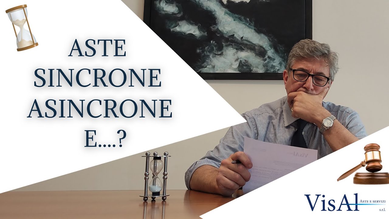 Aste telematiche sincrone, asincrone e sincrone miste