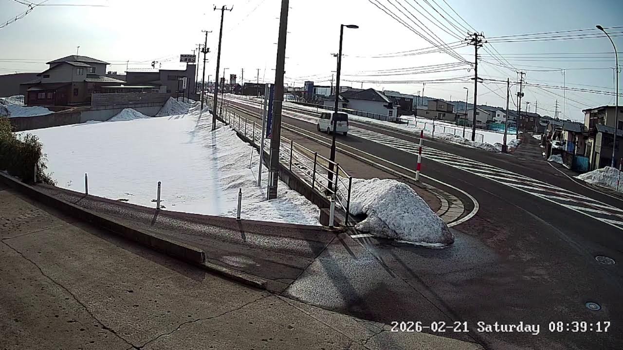 秋田県能代市下野ライブカメラ Akita Noshiro Live camera.world.cam