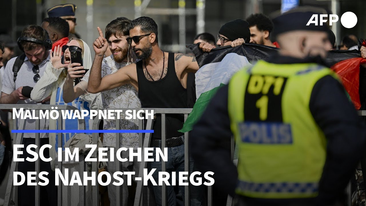 ESC im Zeichen des Nahost-Kriegs: Malmö wappnet sich für Song Contest | AFP