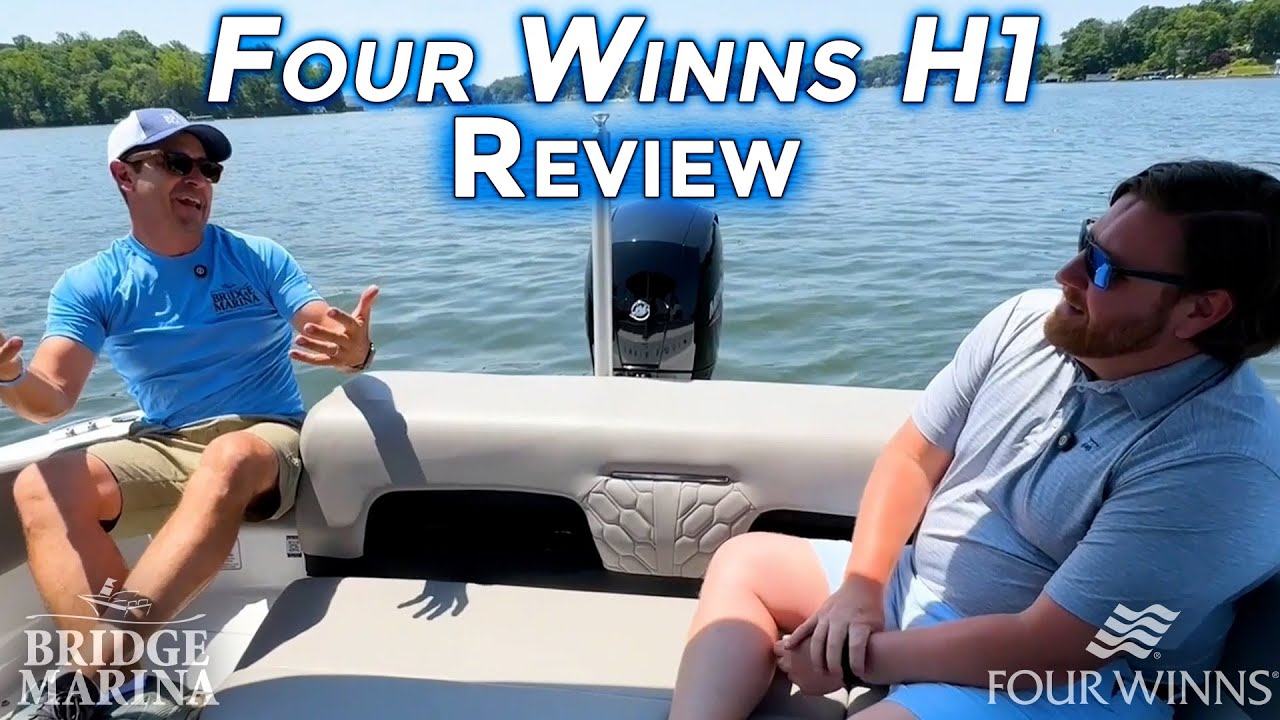 Checking Out Four Winns H1 with Ray From Bridge Marina and Wade From @Four Winns: Boat Reviews