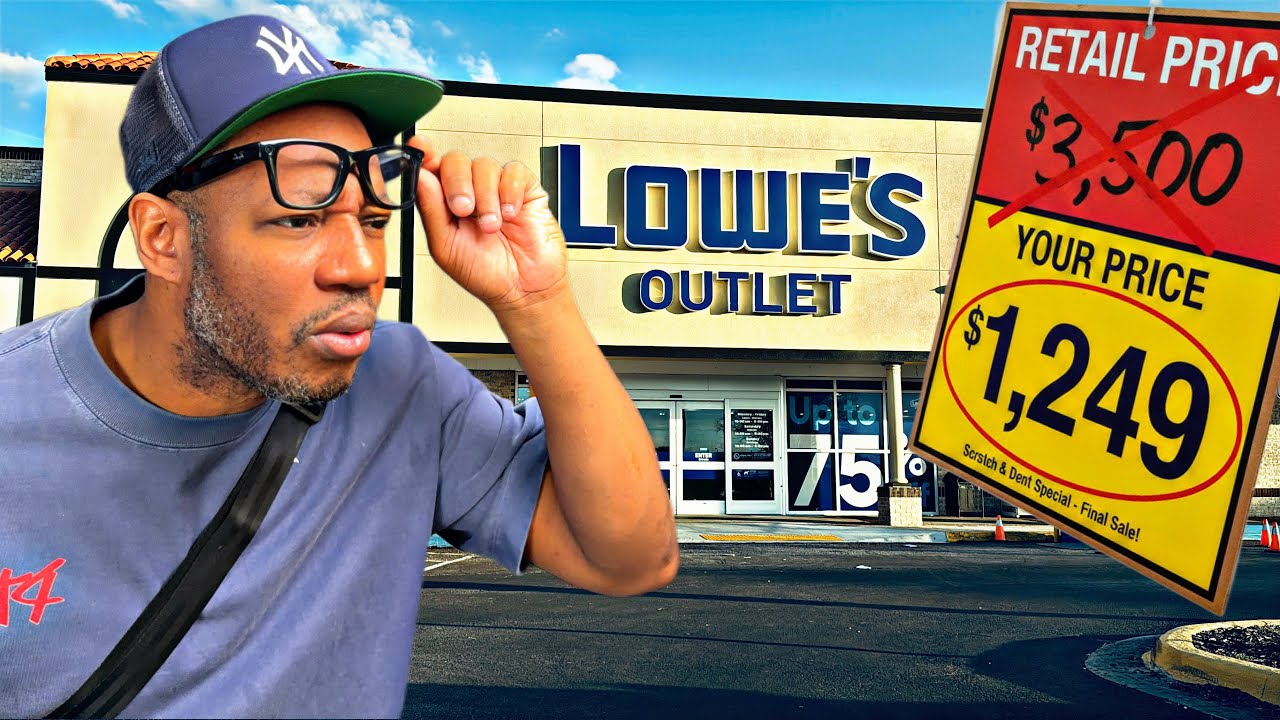 Скидка 75% на всё?! Моя первая поездка в аутлет Lowe&rsquo;s!