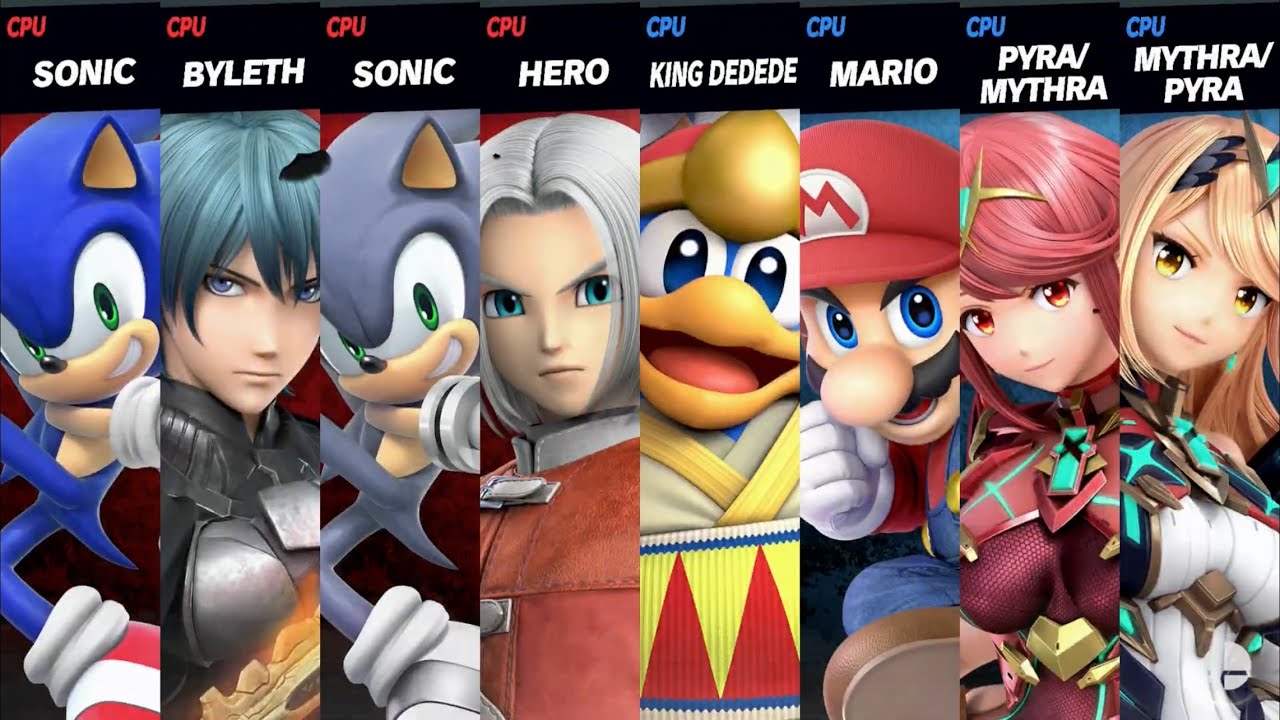 Super Smash Bros. Ultimate - Zapdos & Gran Turismo vs Team King Dedede