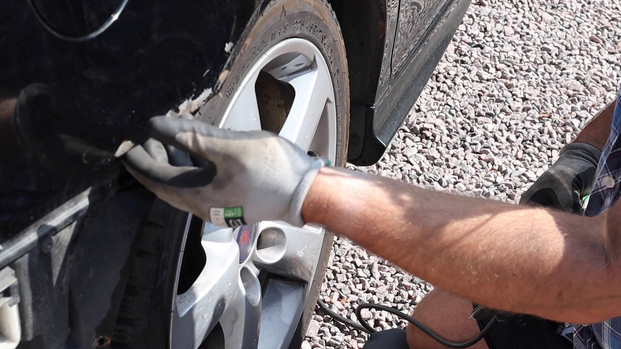 Rostlagning och lackering Saab 9-3 - Del 1 av 2
