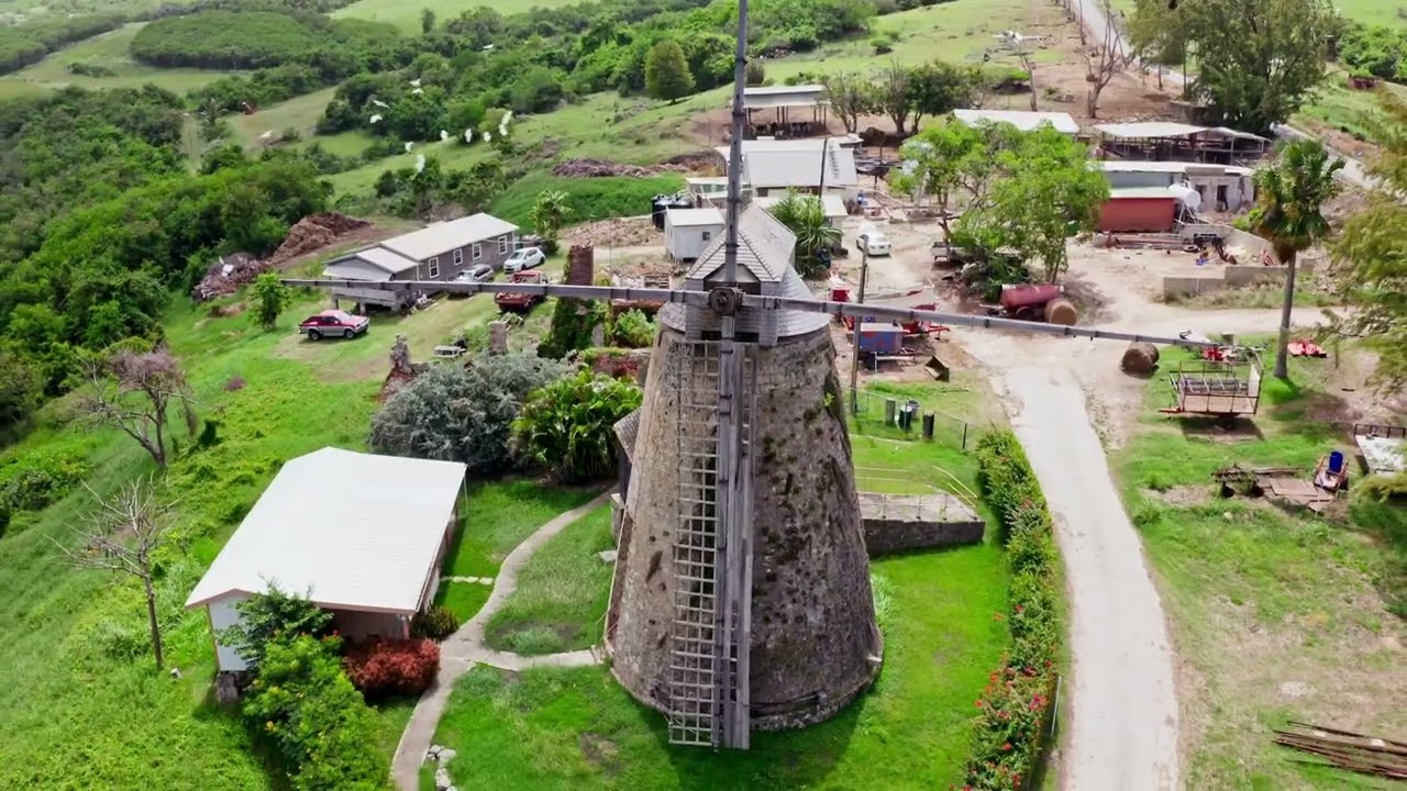 Morgan Lewis Windmill, Barbados ~ By Drone