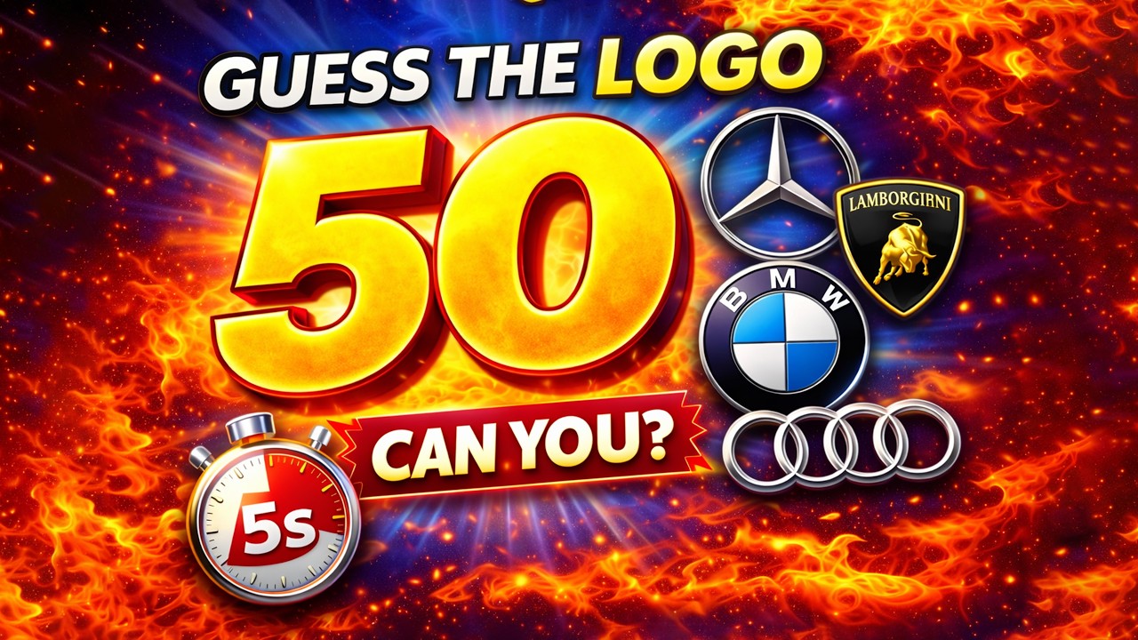 2.Guess Car Logo Quiz for Kids | Guess 50 Famous Car Logos 🚗| Fun Car Quiz  | Car Brands for Kids