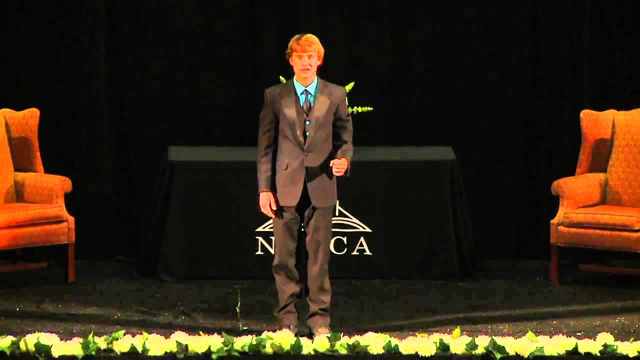 NCFCA 1st Place Champion 2014 Micah Jeub - Humorous Interp