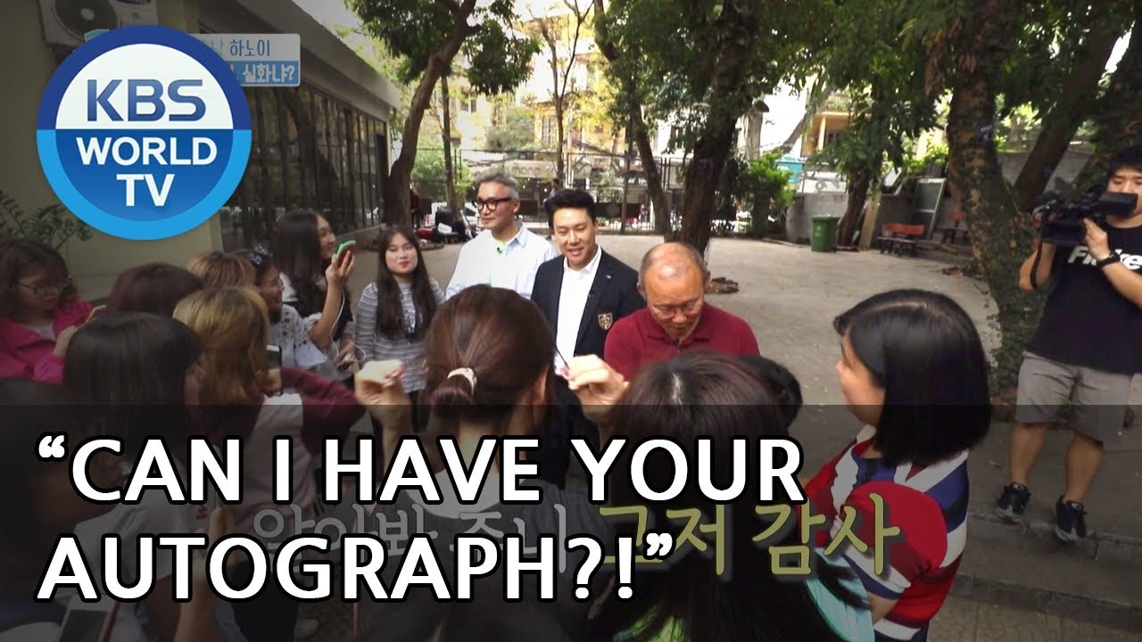 Coach Park is surrounded by a crowd of fans! [One Night Sleepover Trip/ 2018.05.29]
