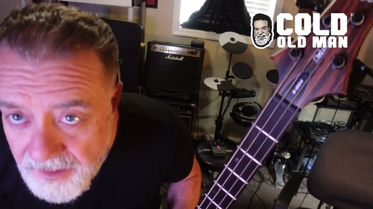 ESP LTD B-1004 New Bass New song : Wenge Wood from the Cold Old Man!