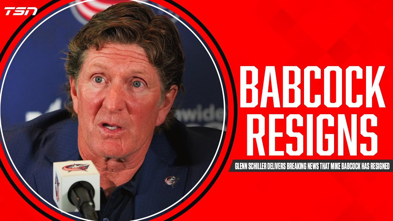 Babcock resigns as head coach of the Blue Jackets