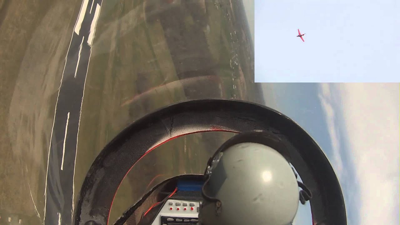 Pilot View From A RC Viper Jet Cockpit