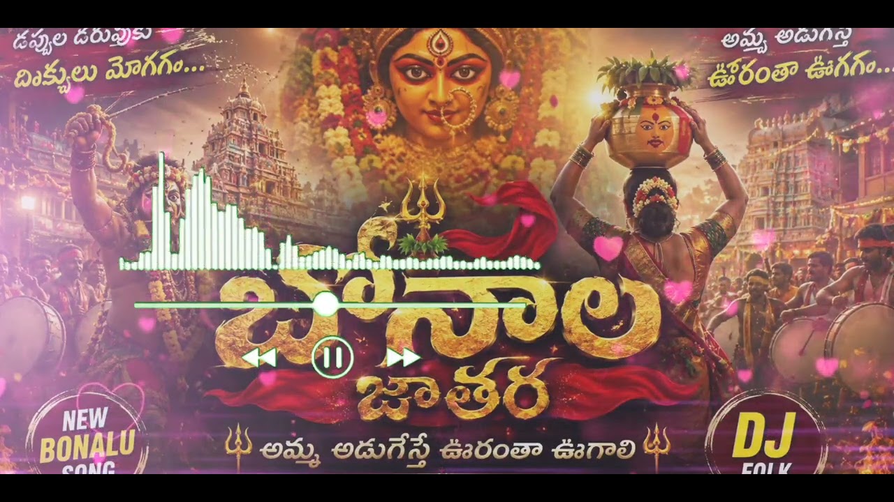 బోనాల జాతరలో అమ్మవారి మహిమ 🙏 Bonalu Folk Song | Mahankali Devi Song 2026