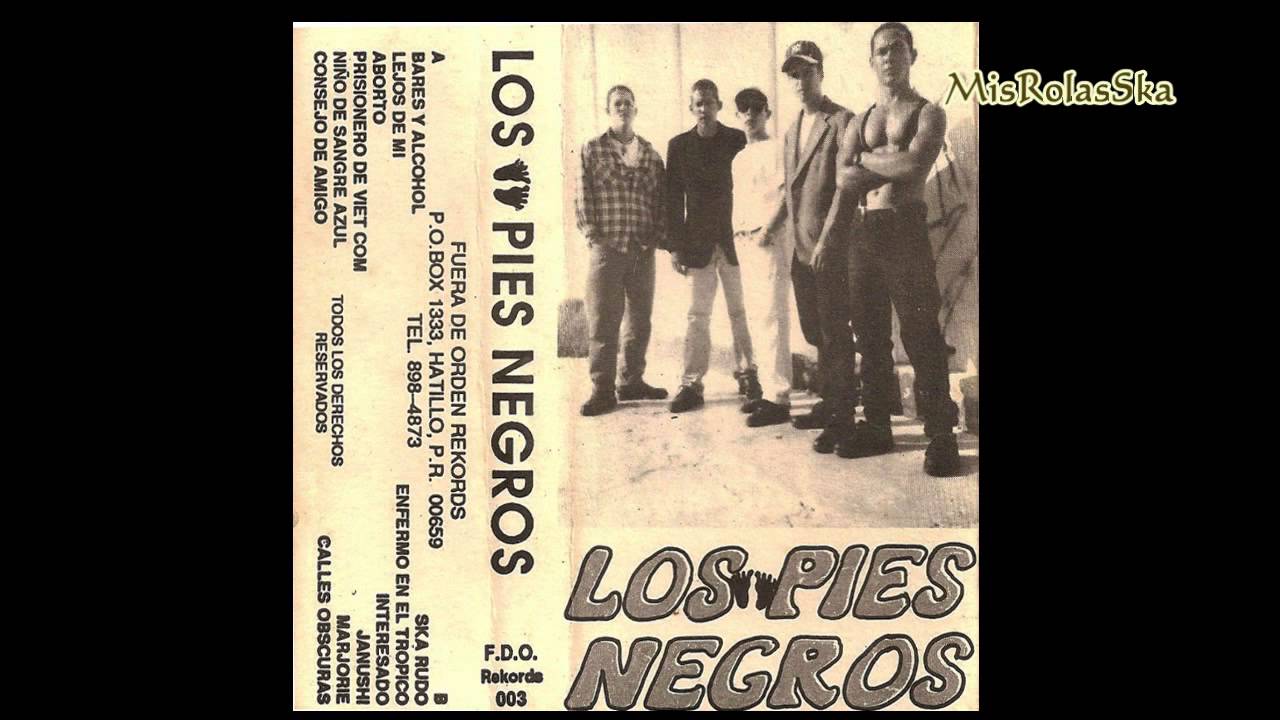 Los Pies Negros - Bares y Alcohol (Cassette A1)