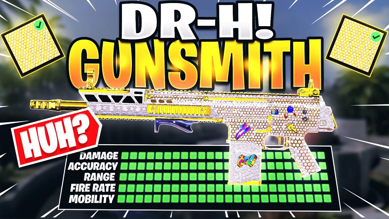DRH 3 Shot Gunsmith HIGH DAMAGE + NO RECOIL BEST Loadout | DRH BEST Class Setup | DRH Tips!