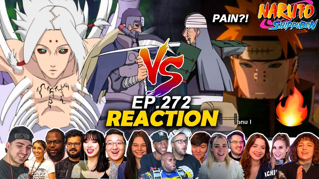 Мифунэ против Ханзо «Боль убила Ханзо»🔥 Реакция на Shippuden Episode 272: Зарубежные реакции Naru...
