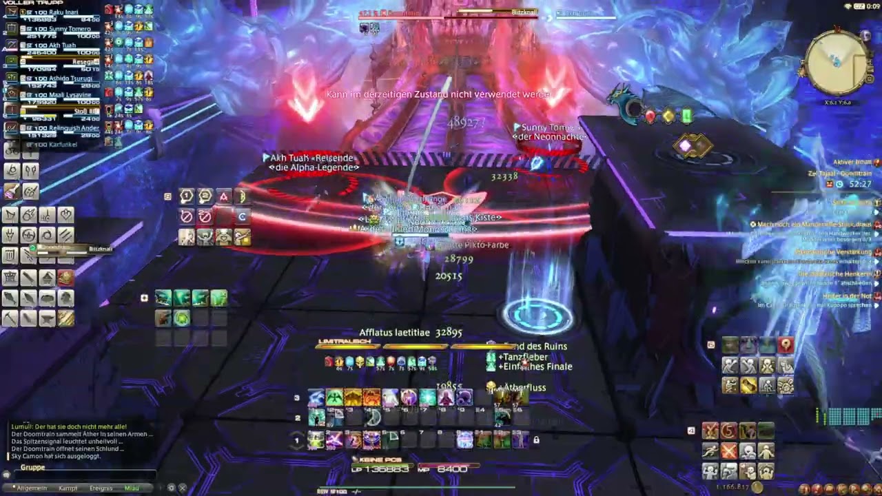 Let's Play FF XIV Dawntrail #142 Zel Tajaal , Doomtrain