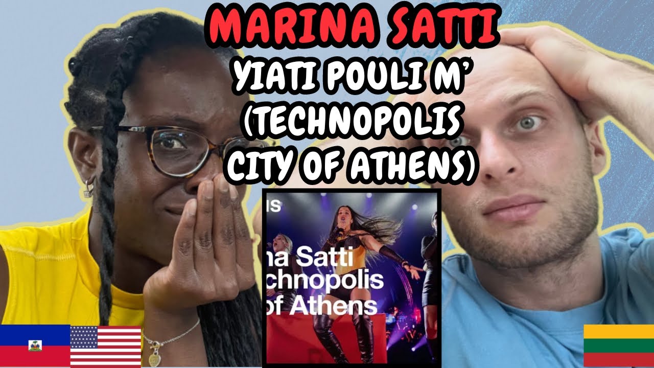 REACTION TO Marina Satti - YIATI POULI M' (Live at Technopolis City of Athens) | FIRST TIME HEARING