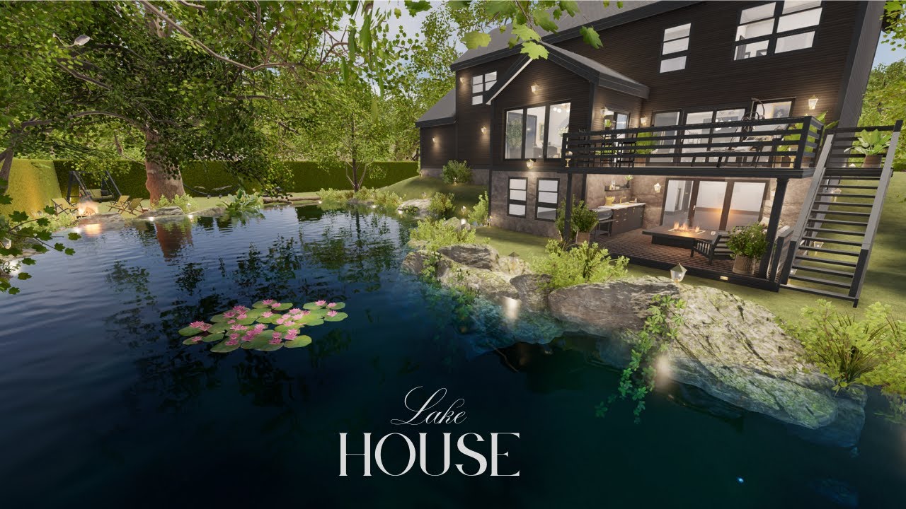 Lake House Design Part 1 | House Flipper 2
