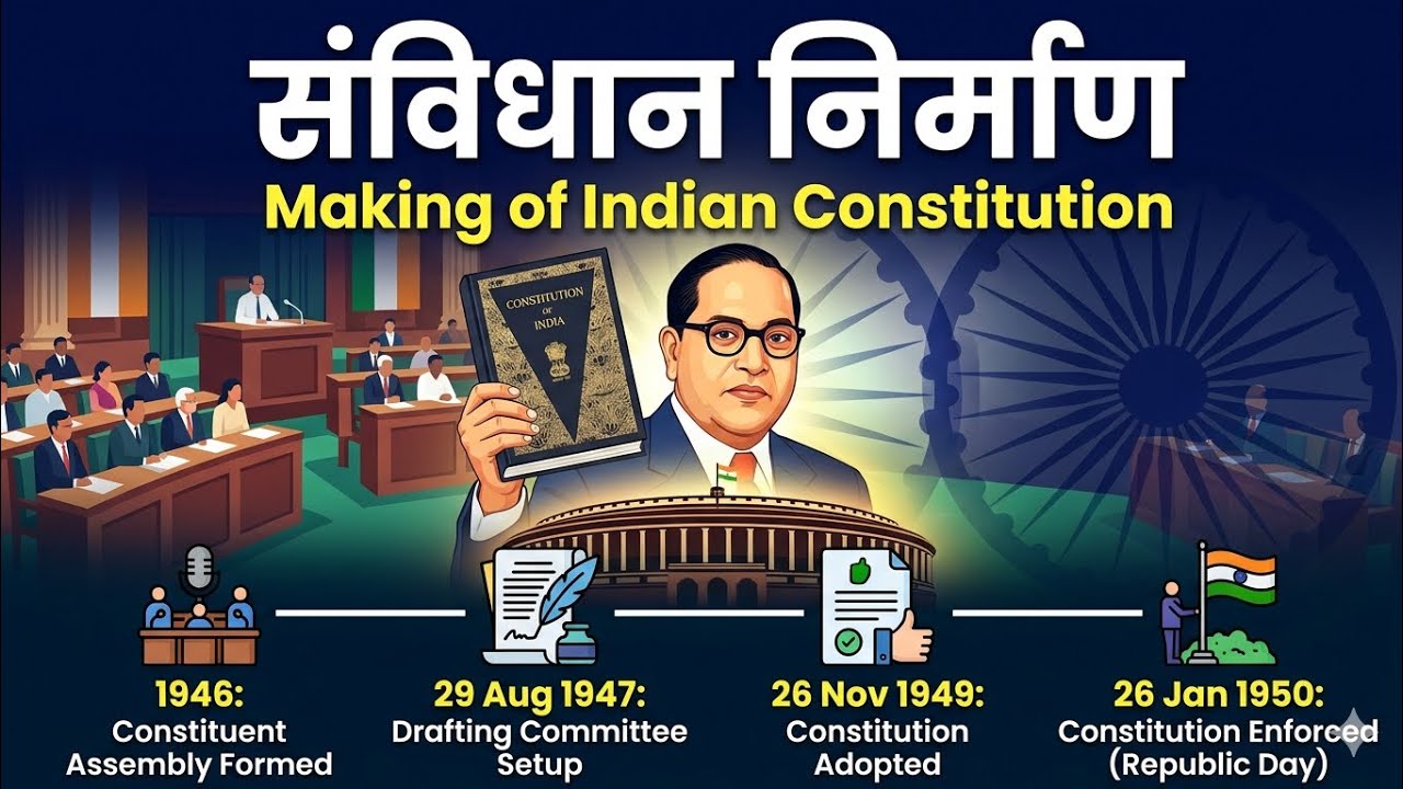Making of Indian constitution 