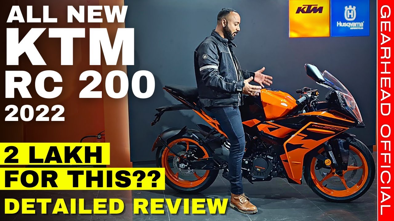 2022 KTM RC 200 | Detailed Review | Should you spend 2lakh on this?😲| Gearhead Official
