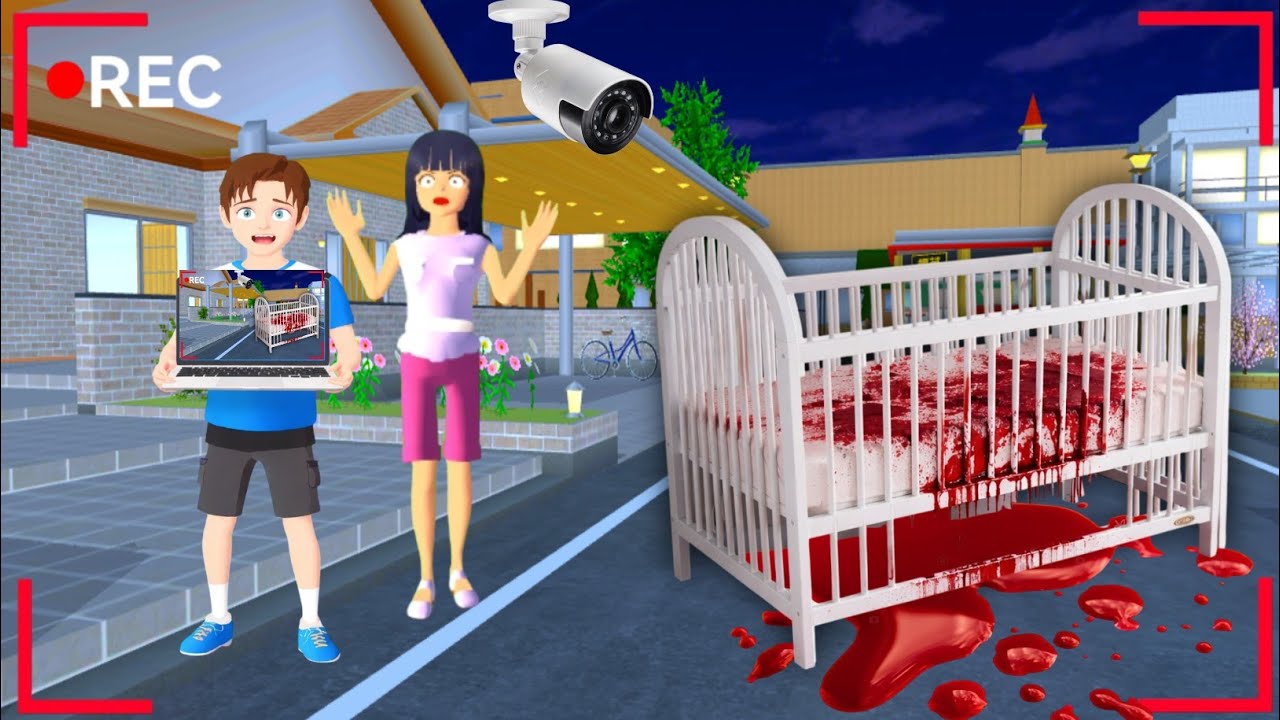 Yuta Mio PANIK‼️ CCTV rekam KERANJANG BAYI BERDARAH mengerikan di depan🏠😱