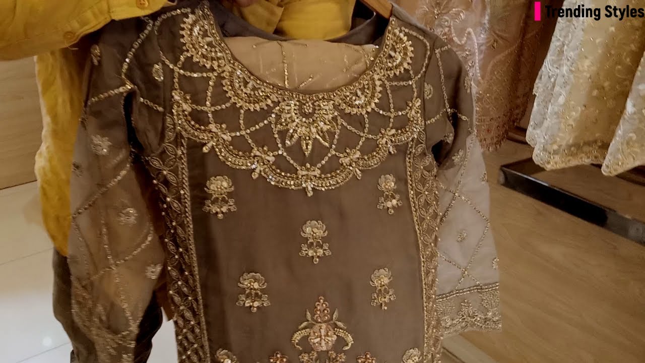 Stitched Designer Wedding Collection 2022 ||Party Wear Dresses ||Organza Suits ||Pakistani Dress