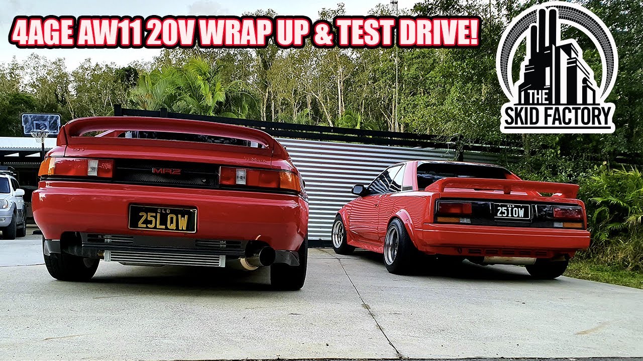 4AGE 20V AW11 MR2, The Poor Man's Ferrari WRAP UP [EP9] - THE SKID FACTORY