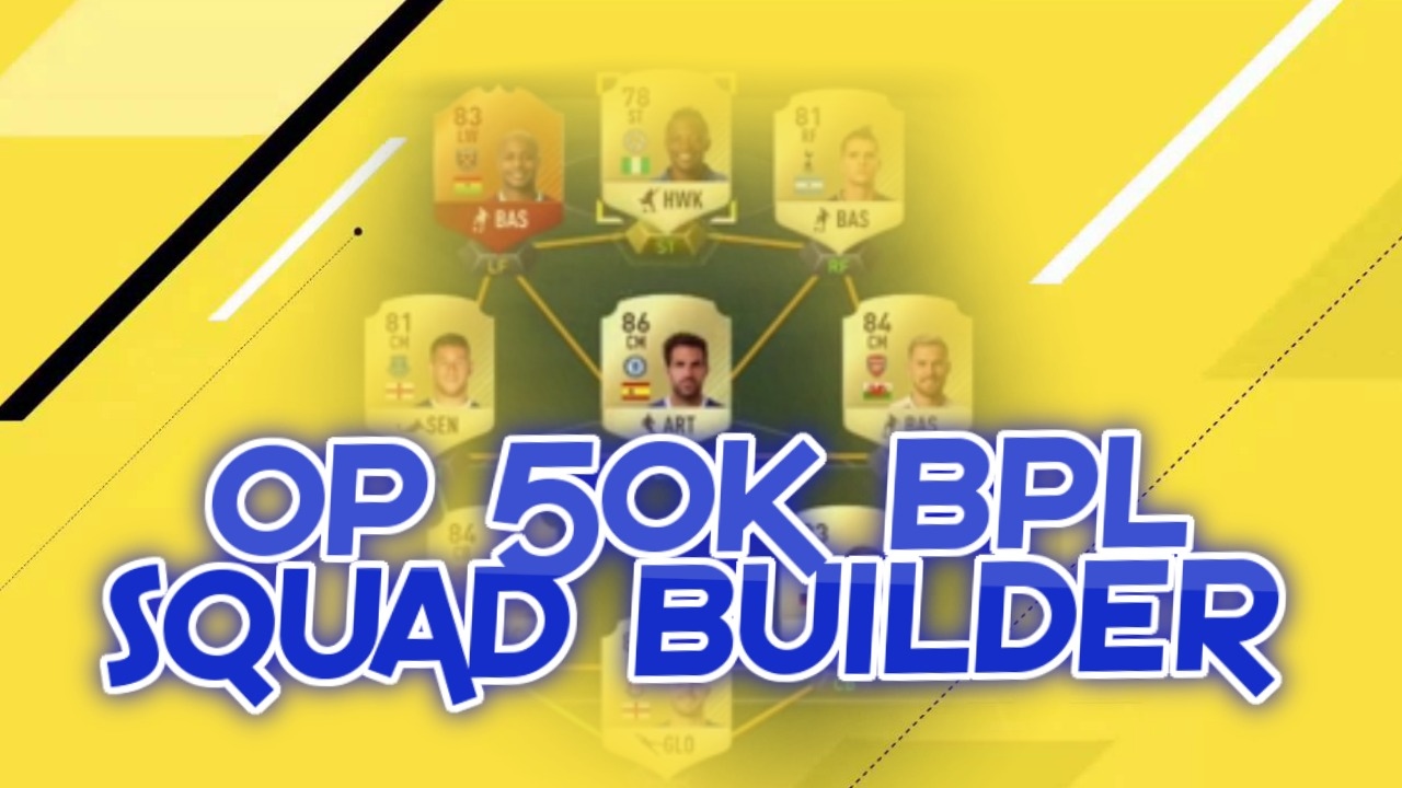 FIFA 17: 50K OP Squad Builder W/ MOTM 