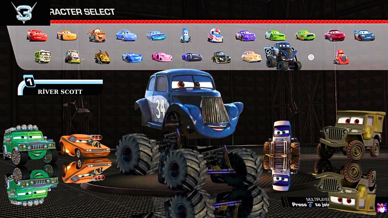Cars 3: Driven to Win 1 player Series #lightningmcquee #game  #playstationgamer #cars3driventowin