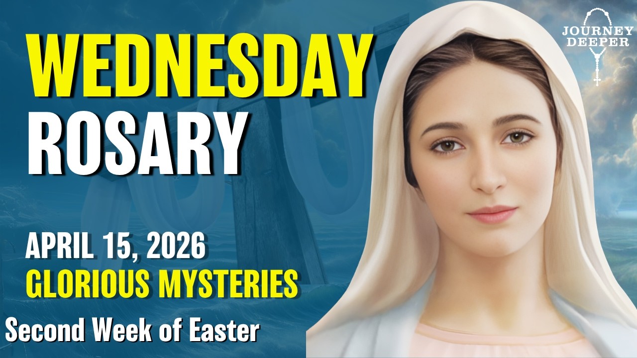 Wednesday Rosary 💛 Glorious Mysteries of the Rosary 💛 April 15, 2026 VIRTUAL ROSARY