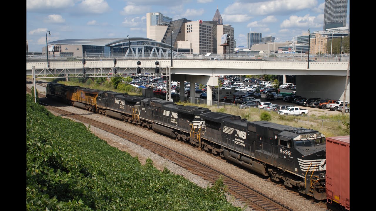 The Atlanta Terminal 9/11/16: Pacing, KCS Military Train, GP33ECO/Slug Set and rolling meets