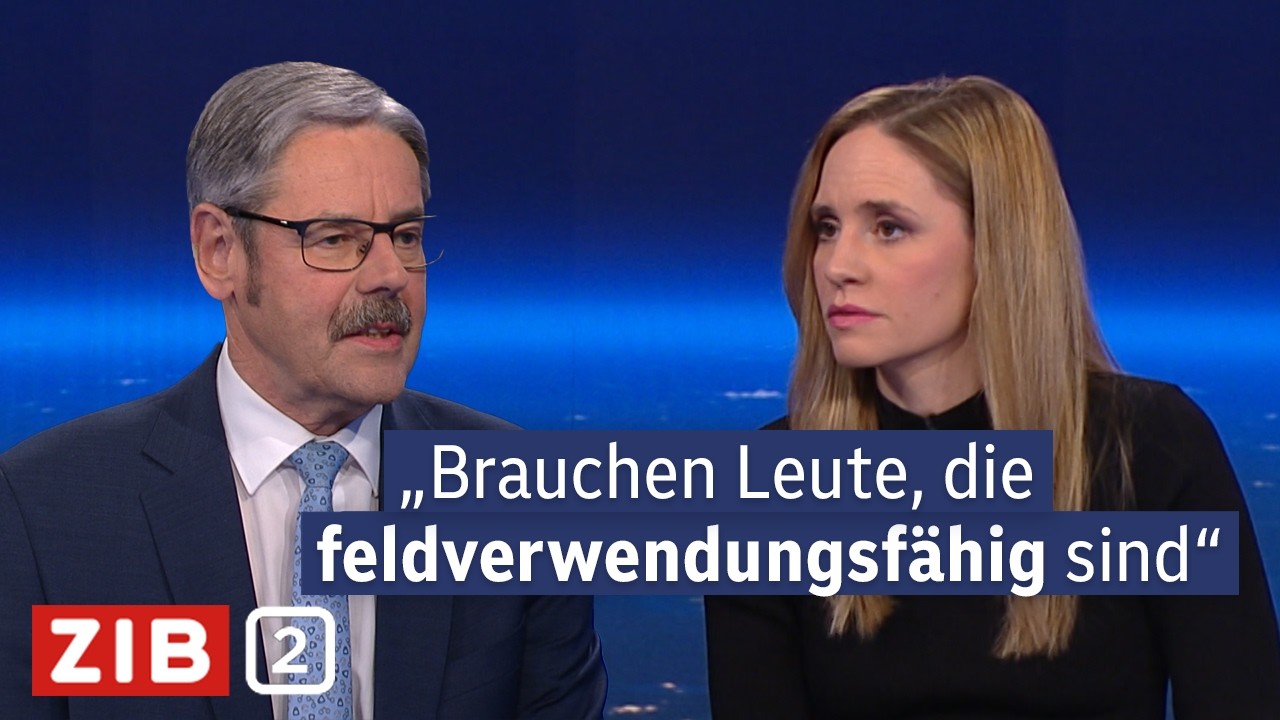 Wehrpflicht: Deshalb will das Bundesheer den Präsenzdienst verlängern | ZIB2 vom 20.01.2026