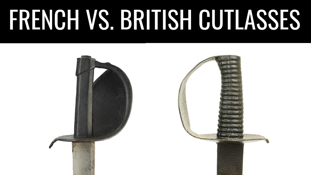 French Vs. British cutlasses of the Napoleonic Wars