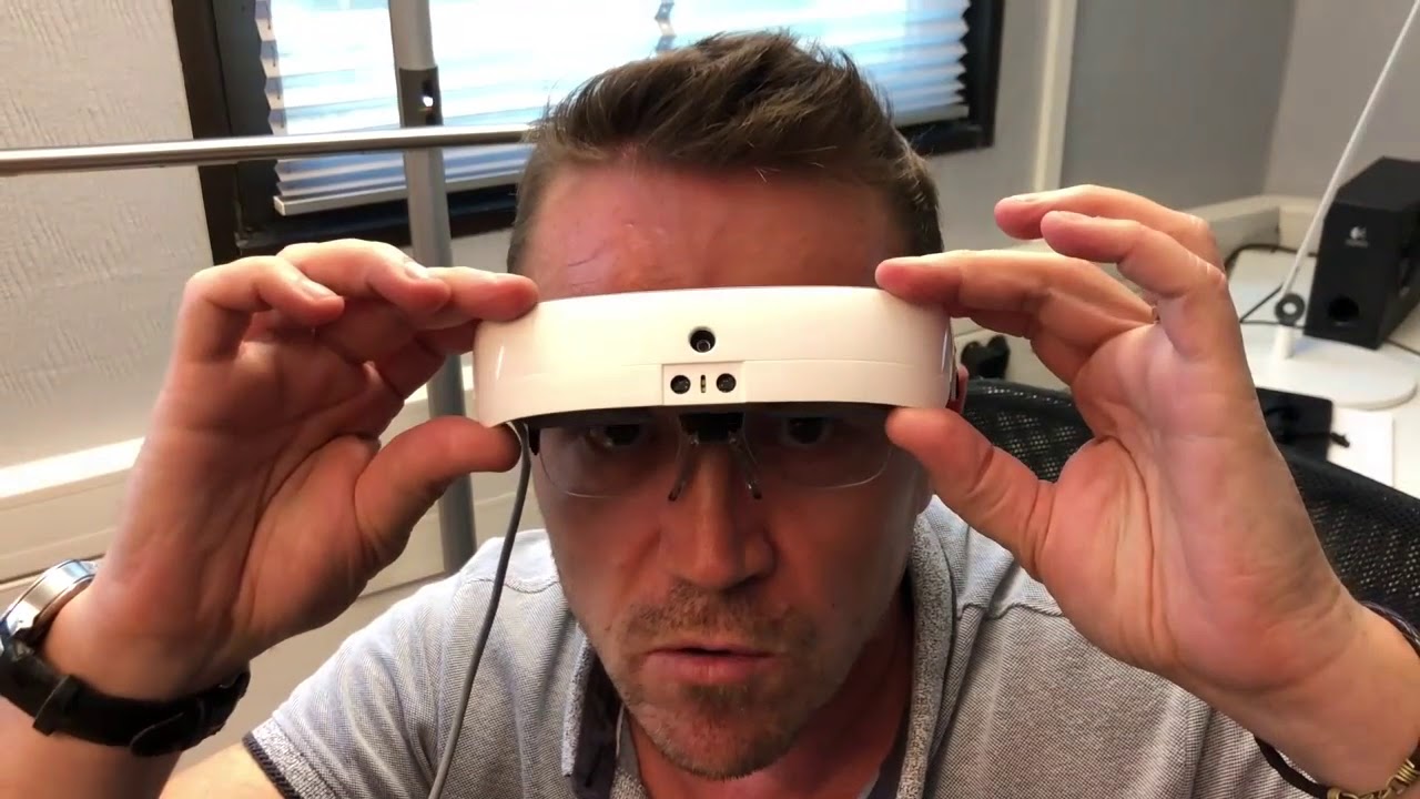 Présentation Des Lunettes à Réalité Augmentée eSight Lunettes Connectées Pour Malvoyants