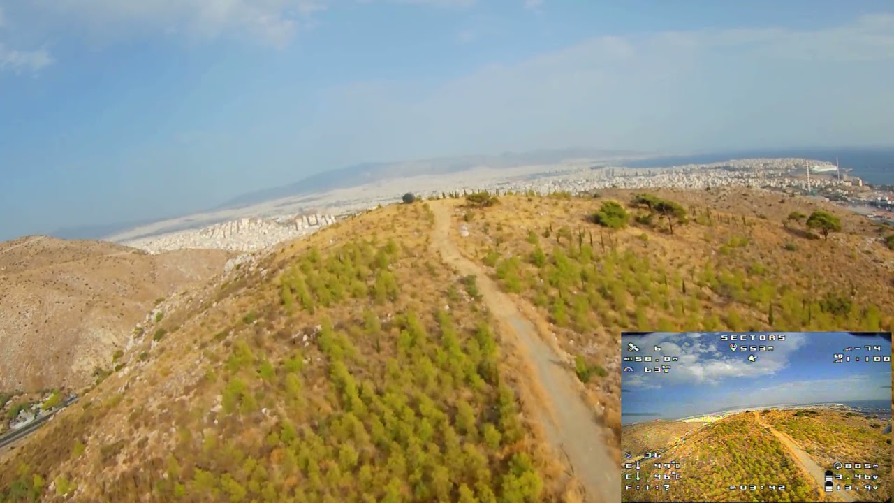 HGLRC Sector 7 first flight after tunning!