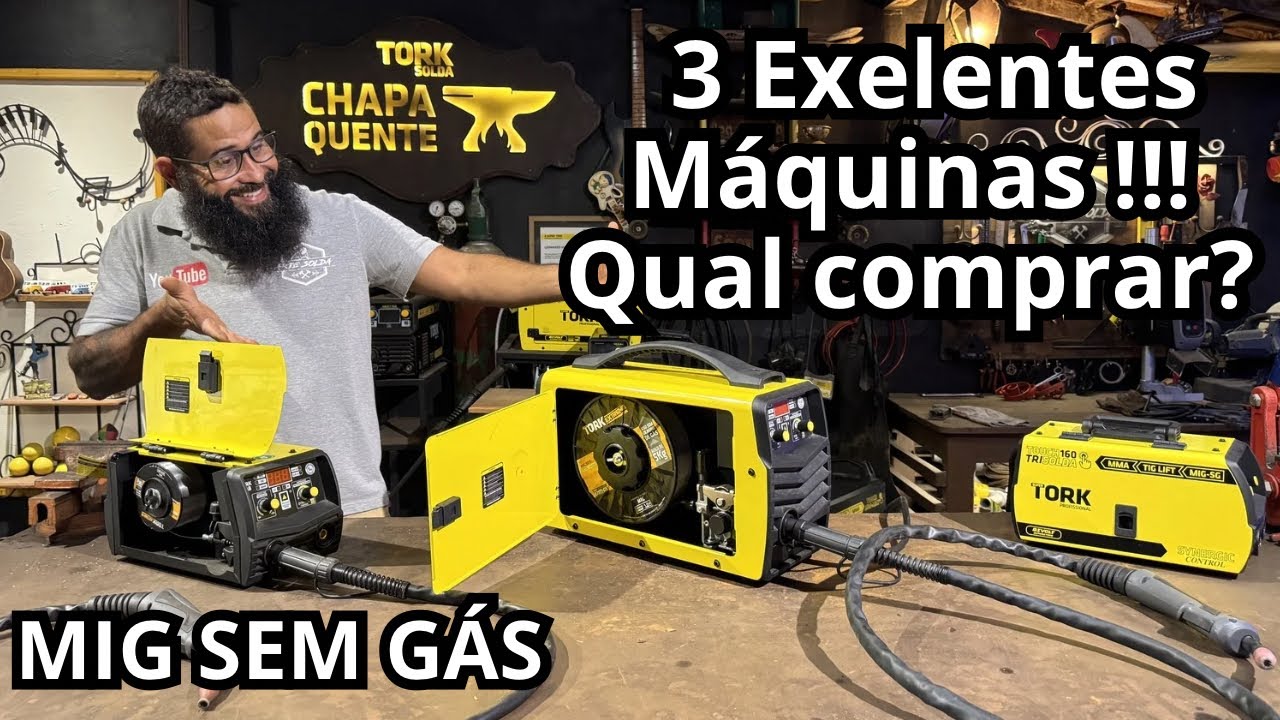 Você sabe qual é a diferença entre essas 3 Máquinas ? 